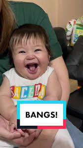 Adorable Baby Haircut with Full Bangs