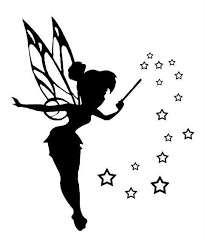 Silhouette Tinkerbell Fairy Tattoo Designs Disney Princess Silhouette Disney Tattoos