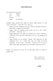 Dalam beberapa kondisi, seorang anak yang belum. Contoh Surat Pernyataan Pertanggungjawaban Anak Contoh Surat