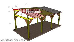 Our ultimate free standing carports are both free standing and curved. 12x24 Do It Yourself Lean To Carport Plans Myoutdoorplans Free Woodworking Plans And Projects Diy Shed Wooden Playhouse Pergola Bbq