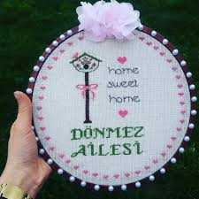 Dış kasa, iç kasaya geçirilir.çelik rozetler kanat üstüne takılır. Kapi Susu Etamin Kasnak Kanavice Kasnak Sanati Kanavice Tasarimlari