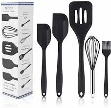 Maybe you would like to learn more about one of these? Appigo Silicone Kitchen Utensils Set For Cooking And Baking 5 Pc Cooking Utensils Set Heat Resistant