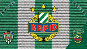 Representative of its time, this logo is the result of last century's technologic innovations that had such an influence on art. 03 Sk Rapid Wien Wallpaper 1360x768px By Supergeri70 On Deviantart