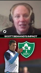 The impact of Scott Bemand. 👏☘️ “Aoife Wafer, Dorothy Wall, they’re  playing some of the best rugby I’ve seen in a long time!” #irishrugby  #womensixnations