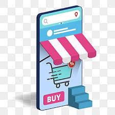 Shopping On Mobile Online Shop Shopping Png And Vector With Transparent Background For Free Download Shop Illustration Business Icon Banner Design