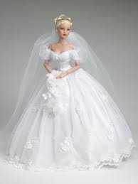 Cinderella Bride Barbie Wedding Dress Doll Wedding Dress Barbie Gowns