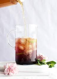 Cold Brew Mint Blueberry Iced Tea Rezept Eistee Alkoholfrei Alkoholfreie Getranke