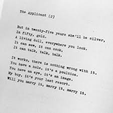 Itssylviaplath On Instagram My Boy It S Your Last Resort Sylviaplath Plath Ariel Theapplicant Poem Poetry Feminism Sylvia Plath Poems Poetry