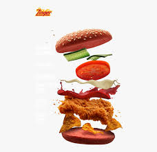 Bite, rush, blush with kfc's new ghost pepper twister. Ghost Pepper Burger Kfc Hd Png Download Kindpng
