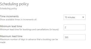 Bookings Times Are Broken Microsoft Community