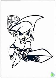 Coloringanddrawings.com provides you with the opportunity to color or print your zelda and link drawing online for free. The Legend Of Zelda Coloring Pages Coloring Home