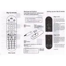 Sky Q Universal Infrared Remote Control Switching Channels Pausing And Recording For Sky Broadcasting Company Sky Q Set Top Box Remote Controls Aliexpress