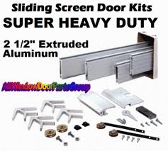 Shop with afterpay on eligible items. Sliding Screen Door Kits Kd Super Heavy Duty 2 1 2 Extruded Aluminum Frame Biltbest Window Parts