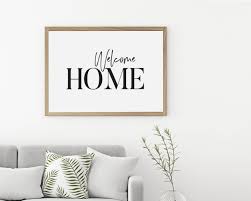 Welcome Home Wall Art Welcome Home Print Printable Welco Welcome Home Wall Art Welcome Home Print Printable Welcome Home Decor New Home Print Ho 2020