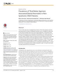 Search hotels in kubang kerian, a neighborhood of kota bharu, malaysia. Pdf Prevalence Of Third Molar Agenesis Associated Dental Anomalies In Non Syndromic 5923 Patients