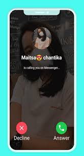 Watch popular content from the following creators: Maitsa Chantika Video Call Prank Call With Maitsa For Android Apk Download