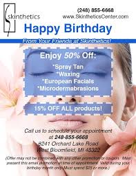 Do You Have A Birthday In January If So Happy Birthday Here S A Gift From The Skinthetics Team Come To Skinthetics Laser Hair Removal Skin Care Center In