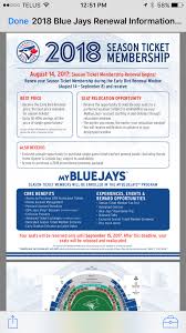 2018 Season Ticket Prices Torontobluejays