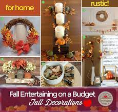 There's the faintest hint of a chill in the air; Fall Entertaining Ideas On A Budget From Food To Activities