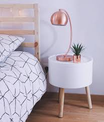 Le migliori offerte per lampe de chevet design ikea sono su ebay ✓ confronta prezzi e caratteristiche di prodotti nuovi e usati ✓ molti articoli con consegna gratis! Table De Chevet Night Table Copper Cuivre Lampe La Redoute Scandinave Scandinavian Lit Bedroom Guest Bedroom Design Room Decor Table Lamps For Bedroom