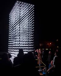 The Monolith Powered By Mercedes Benz Signal Festival 2016 3328 Led Balls In Parizska Street Prague Prague Trave Instagram Street Photography Mercedes Benz