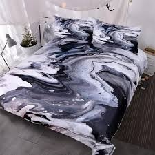 Presenting distinctive design features, the white marble and rose gold collection combines beauty with the durable performance of high quality with its bespoke rose gold features that meet with a white marble exterior design, this cookware range brings both elegance and style to your kitchen. Marble Duvet Cover Marble Pattern Quilt Cover Black Grey And Etsy Patterned Bedding Sets Bedding Set Bedding Sets