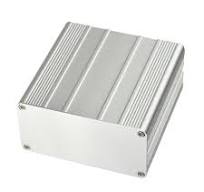 Eightwood Aluminum Enclosure Electronic Project Box Case for PCB Instrument  Amplifier DIY 3.94 x3.94 x1.97 inch (LWH)