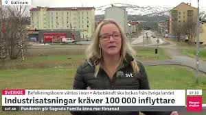 Alltid nära till nyheterna du bryr dig om. Har Berattar Svt S Reporter Randi Gitz Om Jattesatsningar I Norr Svt Nyheter