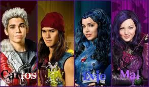 R.i.p cameron long live evil. Disney Descendants Carlos Jay Mal Evie Hd Wallpaper Peakpx