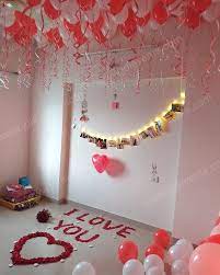 Birthday Surprise Decoration For Husband At Home Pune Mumbai Romanticd Birthday Room Decorations Husband Birthday Decorations Wedding Anniversary Surprises