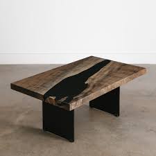 There's no doubt that all of them are worthy additions to any home, but they boast. Custom Live Edge River Coffee Table With Black Resin Elko Hardwoods Modern Live Edge Furniture Dining Coffee Tables Desks Benches
