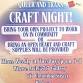 Queer & Trans Craft Night! event in Hudson, NY