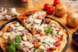 Slices Of Sausage Pizza Sausage Pizza Food Photography Tutorial Pizza