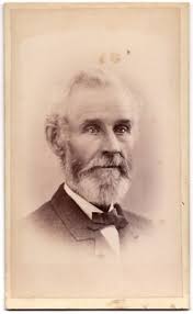 ANTIQUE CDV 1879 HANDSOME OLD BEARDED MAN IN SUIT J.H. STODDARD ANSONIA  CONN.