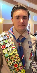 Well done Kenny Recor! (Troop 102, Lowell)