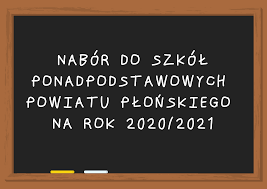 Informator wypełnij wniosek dokumenty zaloguj. Nabor Do Szkol Ponadpodstawowych Powiatu Plonskiego Na Rok Szkolny 2020 2021 Powiat Plonski