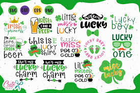 Free pot gold vector download in ai, svg, eps and cdr. St Patrick S Bundle Graphic By Cute Files Creative Fabrica