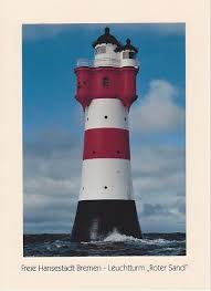 Hansestadt Bremen Leuchtturm Roter Sand