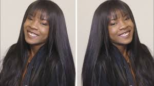 Without a doubt, short hair is the length of the moment. How To Do A Full Sew In With Bangs Beginner Friendly Tutorial Supernova Hair Giveaway Youtube