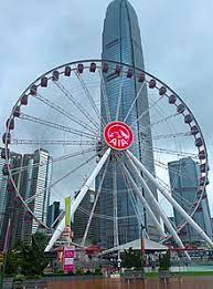 The ferris wheel sits on the central harbourfront in front of central piers no.9 and. Hong Kong Observation Wheel Wikipedia