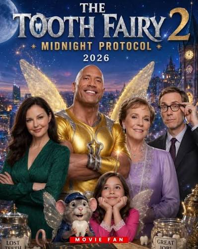🎥 The Tooth Fairy 2: Midnight Protocol (2026) – Magic Meets Modern Warfare Dwayne Johnson is back, but this time the tutu is gone—he's swapped it for a tactical suit, sleek carbon-fiber