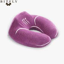 U Shape Travel Pillow For Memory Foam Neck Pillow Travel Accessories Comfortable Pillows For Sleep Home Textile 6 Neck Pillow Neck Pillow Travel Travel Pillow