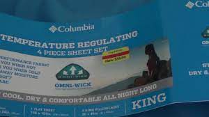 Check spelling or type a new query. Columbia Temperature Regulating Sheet Set Review Youtube