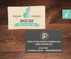 Music logo with smart line art style and business card design template, music, sound, idea, smart. Economical Elegant Business Business Card Design For Mood Music Entertainment By Luiselotte Design 2229439