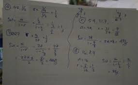 We did not find results for: Hitunglah Jumlah Deret Tak Hingga Dari Barisan Geometri Berikut A 1 2 1 4 1 8 B 27 9 3 C Brainly Co Id