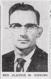 Reverend Claude M. Jenkins at Pleasant Grove in June 1963