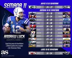 Maybe you would like to learn more about one of these? Partidos Y Resultados De La Temporada Nfl 2018 Semana 11 As Usa