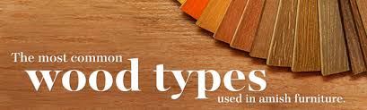 common wood types used in amish
