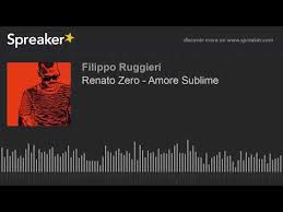 Renato Zero Amore Sublime Youtube