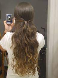 Finally Found A Way To Wear My Hip Length Hair Down Yes There Are Pics Hip Length Hair Curls For Long Hair Curly Hair Styles